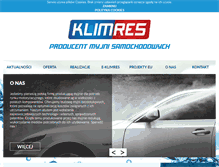 Tablet Screenshot of klimres.pl